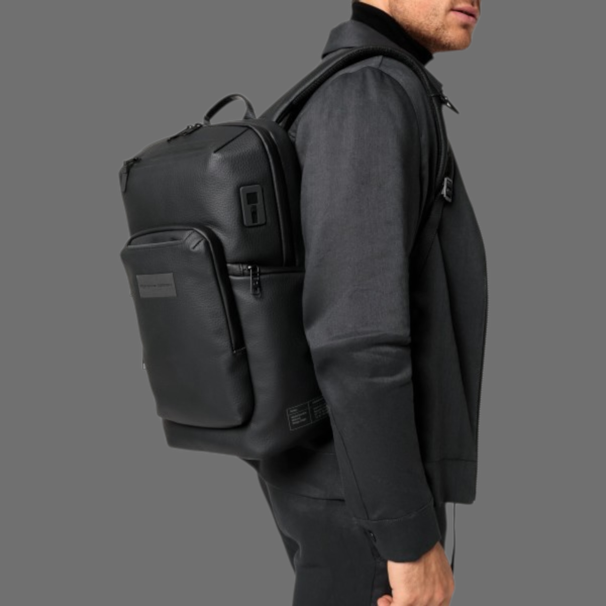 Porsche Design Δερμάτινο Σακίδιο Laptop 15’’ Urban Eco RL Black