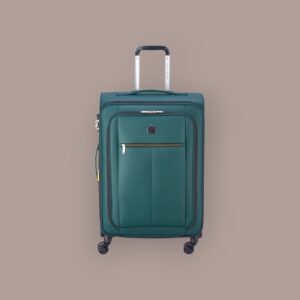 Delsey Dita Βαλίτσα Μεσαία Expandable 69cm Green 76lt