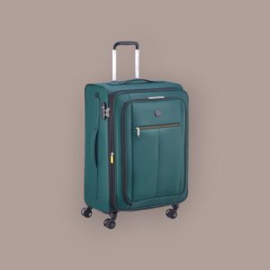 Delsey Dita Βαλίτσα Μεσαία Expandable 69cm Green 76lt