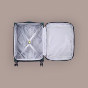 Delsey Dita Βαλίτσα Μεσαία Expandable 69cm Green 76lt