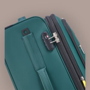 Delsey Dita Βαλίτσα Μεσαία Expandable 69cm Green 76lt
