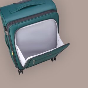 Delsey Dita Βαλίτσα Μεσαία Expandable 69cm Green 76lt