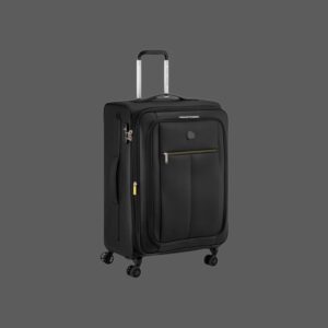 Delsey Dita Βαλίτσα Μεσαία Expandable 69cm Black 76lt