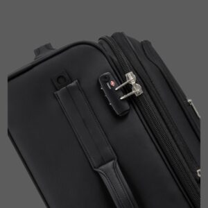 Delsey Dita Βαλίτσα Μεσαία Expandable 69cm Black 76lt