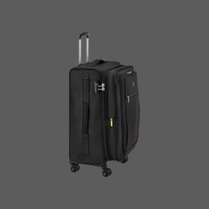 Delsey Dita Βαλίτσα Μεσαία Expandable 69cm Black 76lt
