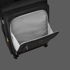 Delsey Dita Βαλίτσα Μεσαία Expandable 69cm Black 76lt