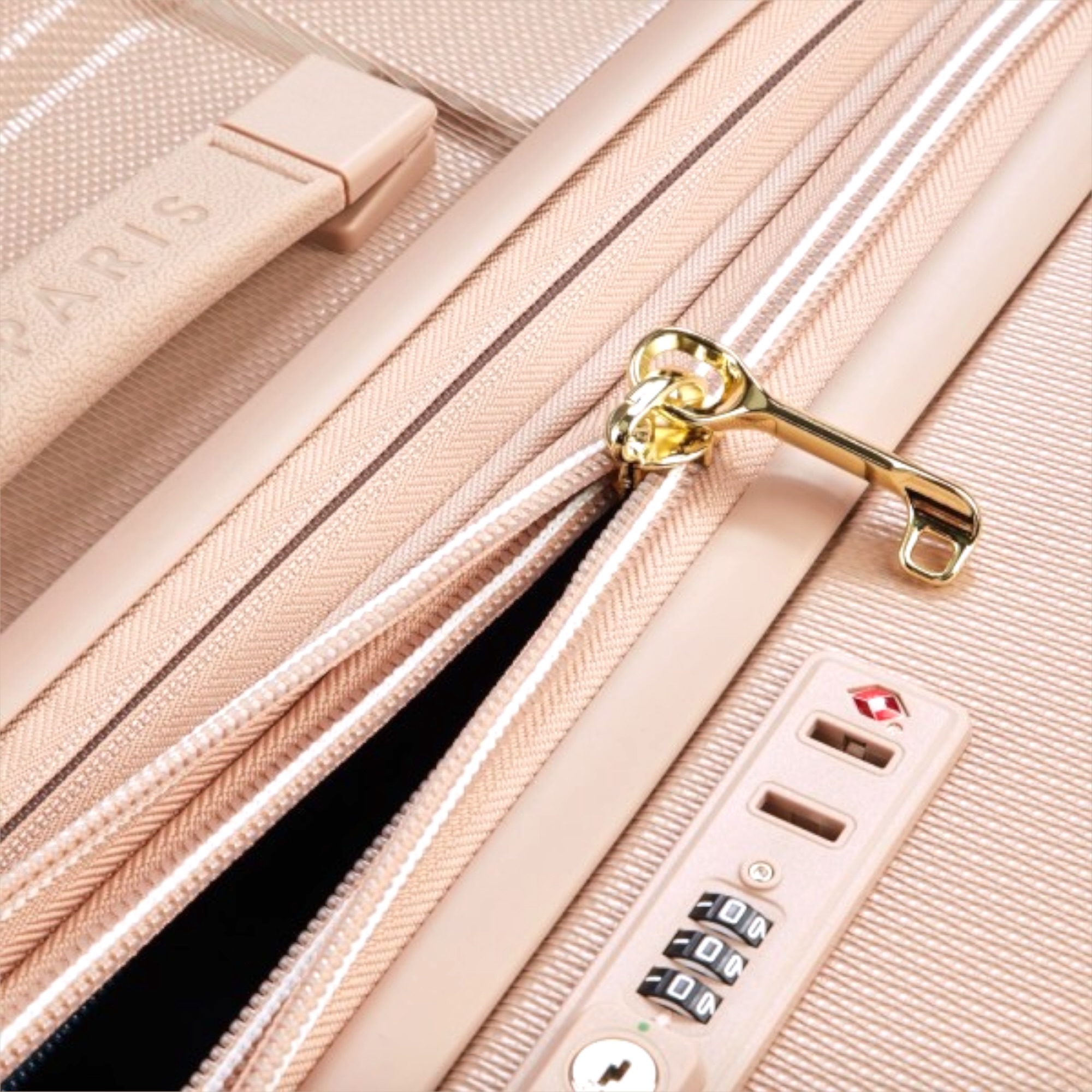 Delsey μεγάλη βαλίτσα Chatelet Air 2.0 77cm Beige Rose