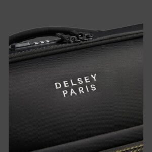 Delsey Brochant Slim Βαλίτσα Καμπίνας 55x40x20cm Μαύρη