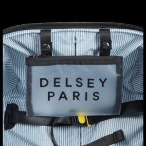 Delsey Wagram Βαλίτσα Καμπίνας 55x35x23cm Μαύρη