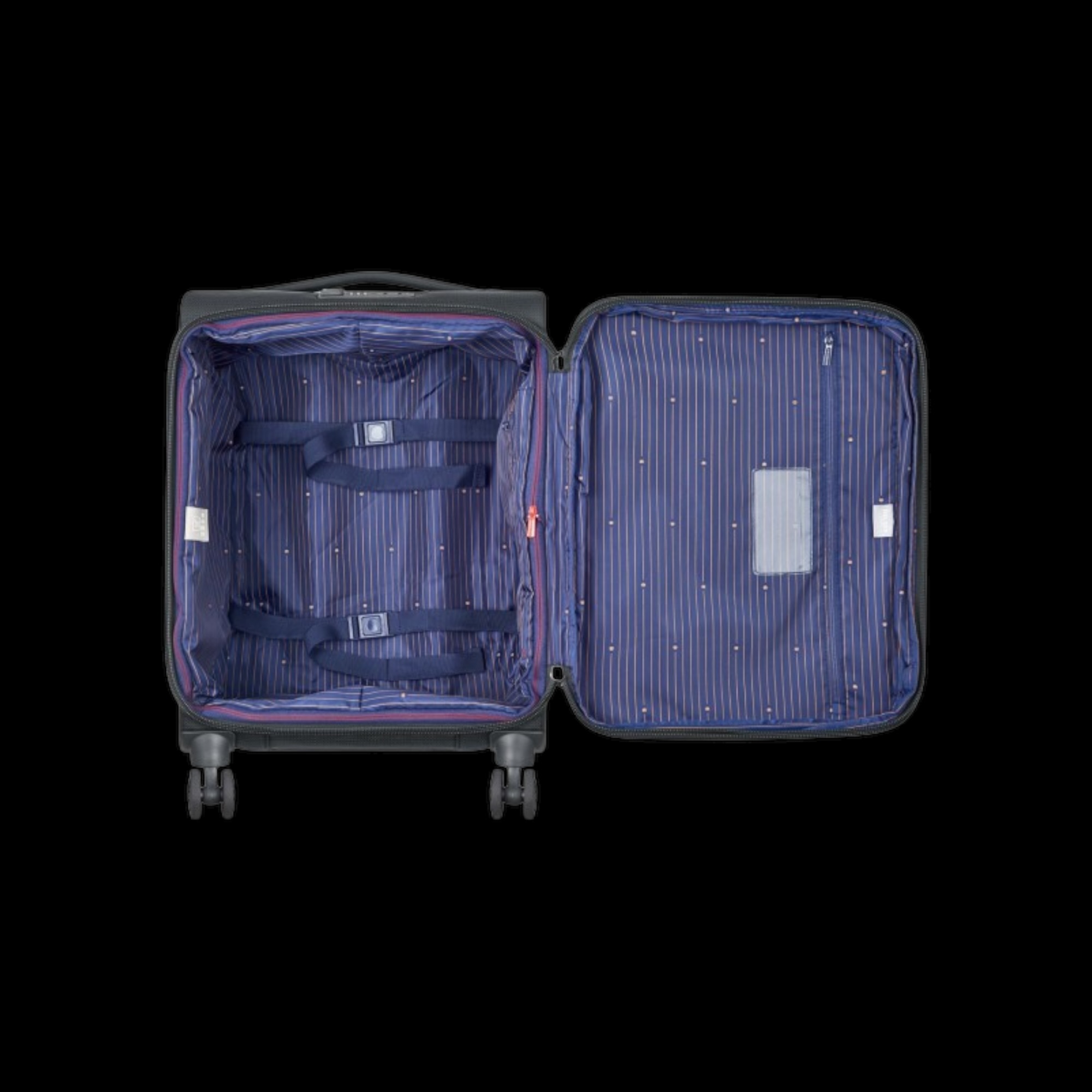 Delsey Montmartre Air Βαλίτσα Καμπίνας 55x40x20cm Μαύρη