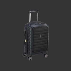 Delsey Shadow Βαλίτσα Καμπίνας 55x35x25cm Μαύρη