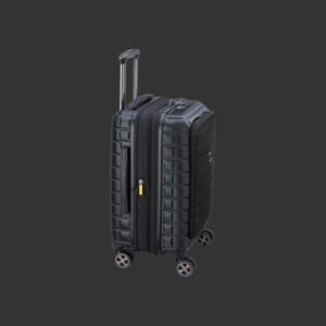 Delsey Shadow Βαλίτσα Καμπίνας 55x35x25cm Μαύρη