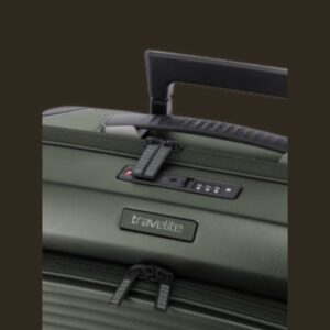 Travelite Millennium Trolley S Βαλίτσα Καμπίνας 55x40x23cm Χακί