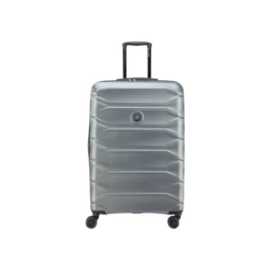 Delsey Meteor Μεγάλη Βαλίτσα 76x50x32/35cm Ασημί
