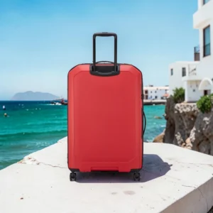 Delsey Anvers Μεγάλη Βαλίτσα 75,5x49x31/34cm Κόκκινη