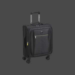 Delsey Dita Βαλίτσα Καμπίνας Slim 55x40x21/24cm Μαύρη
