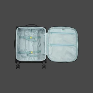 Delsey Dita Βαλίτσα Καμπίνας Slim 55x40x21/24cm Μαύρη