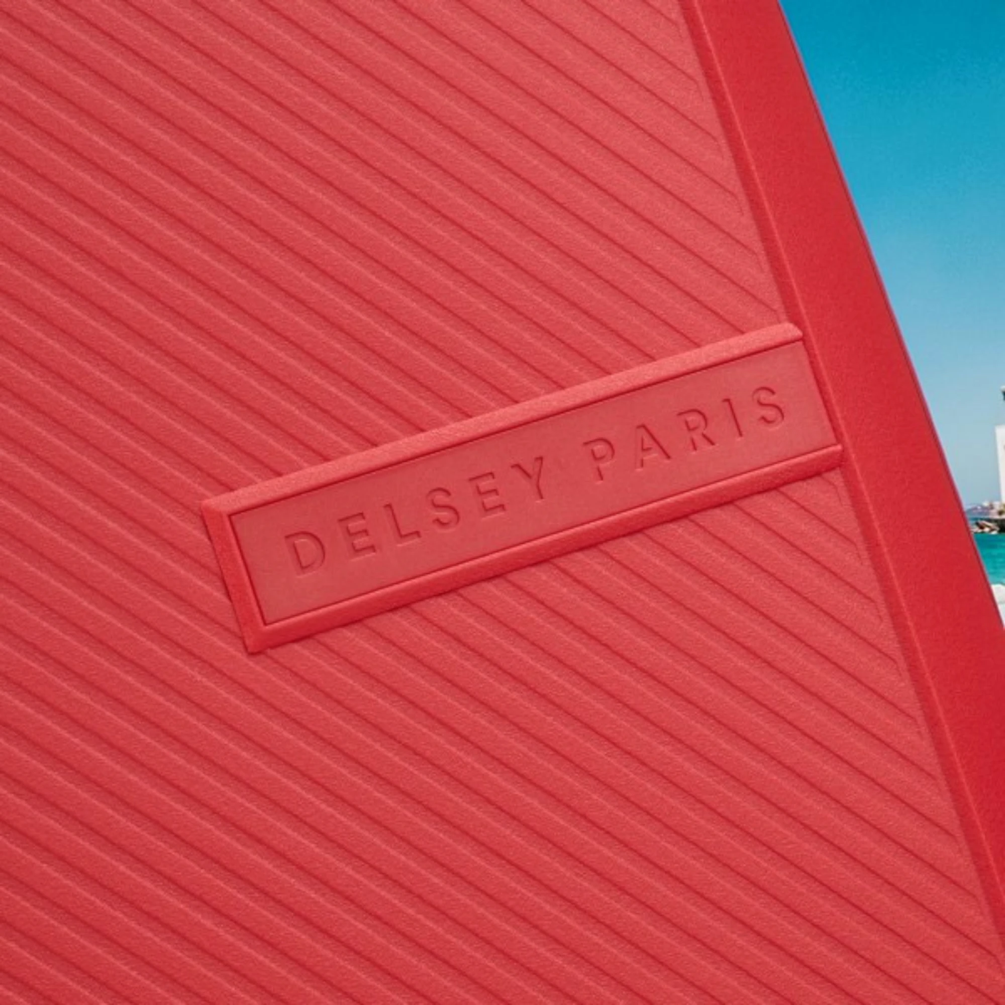 Delsey Anvers Μεσαία Βαλίτσα 65,5x45x27,5/30,5cm Κόκκινη