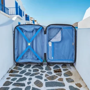 Delsey Anvers Βαλίτσα Καμπίνας 55x35x22,5/25,5cm Κόκκινη