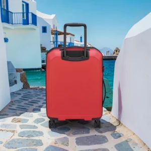 Delsey Anvers Βαλίτσα Καμπίνας 55x35x22,5/25,5cm Κόκκινη