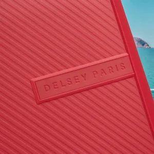 Delsey Anvers Βαλίτσα Καμπίνας 55x35x22,5/25,5cm Κόκκινη
