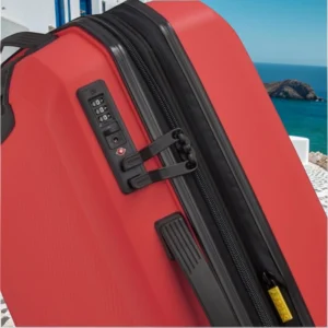 Delsey Anvers Βαλίτσα Καμπίνας 55x35x22,5/25,5cm Κόκκινη