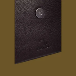 Seven Dots Earth Τσάντα Ώμου 27x22x7cm Σκούρο Καφέ