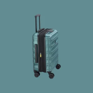 Delsey Meteor Slim Βαλίτσα Καμπίνας 55x40x20/22cm Πράσινη