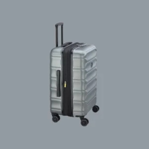 Delsey Meteor Μεσαία Βαλίτσα 68x44x26,5/29,5cm Ασημί