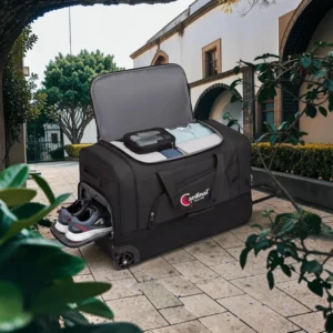 Cardinal 8507 Τροχοτσάντα 73lt 65x32x35cm Μαύρη