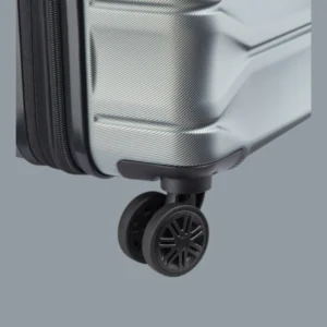 Delsey Meteor Μεσαία Βαλίτσα 68x44x26,5/29,5cm Ασημί