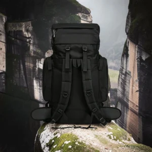 Cardinal 521 Plus Σακίδιο Πεζοπορίας 90L 80x40x30cm Μαύρο