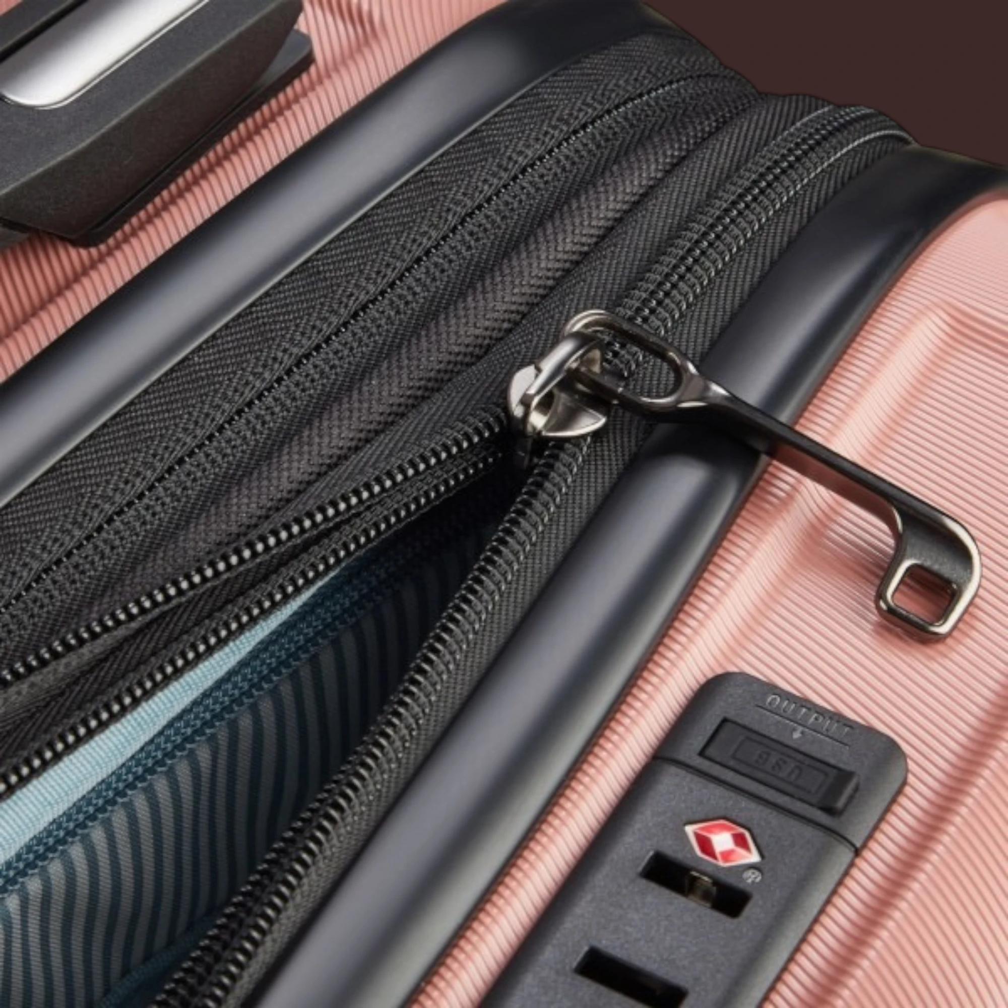 Delsey Shadow Βαλίτσα Καμπίνας 55x35x23cm Ροζ