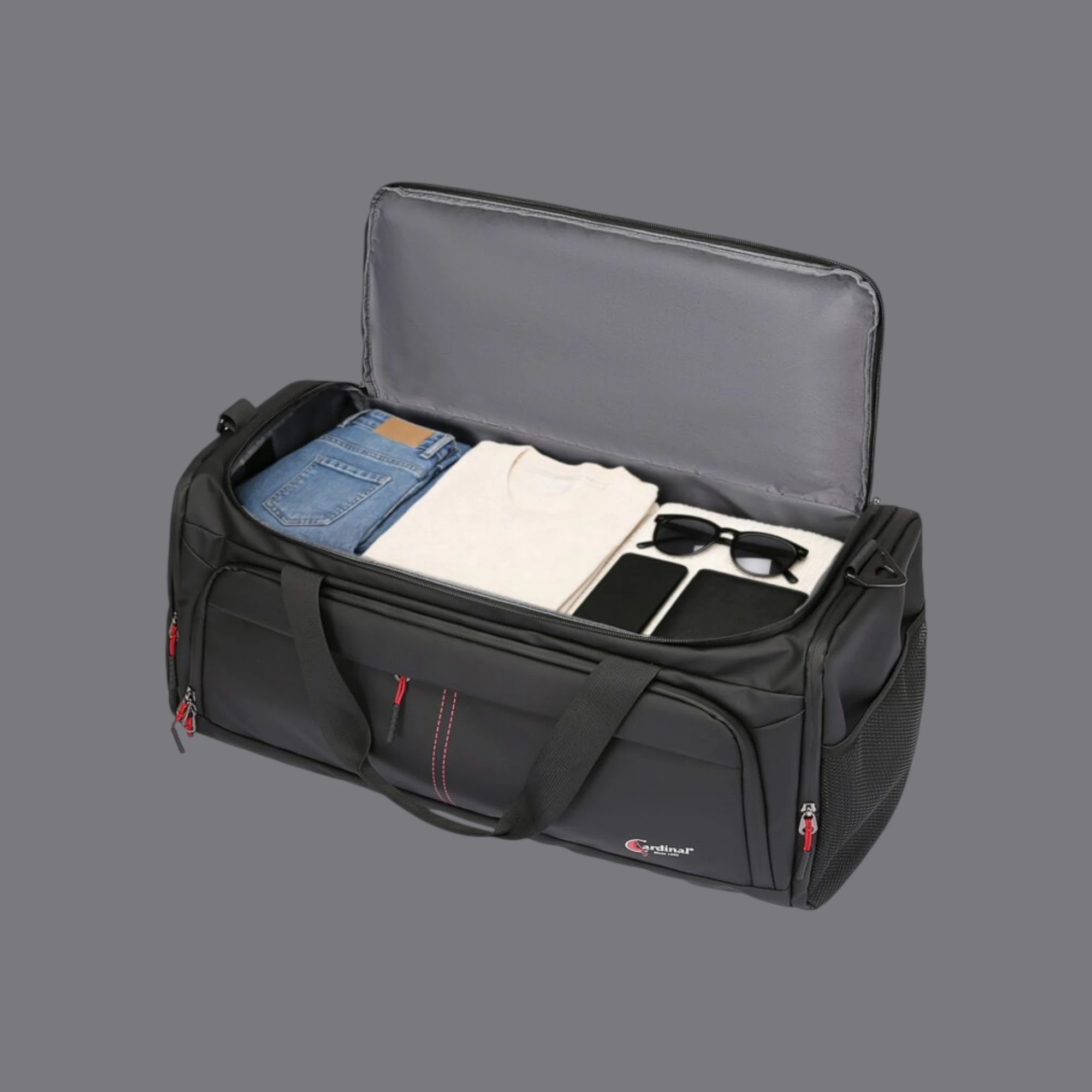 Cardinal 8358 Σάκος Ταξιδίου 63L 70x29x31cm Μαύρο