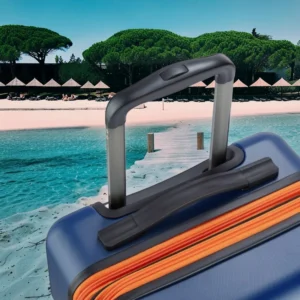 Securitech by Delsey Slash Βαλίτσα Καμπίνας Expandable 55x35x23/25cm Μπλε