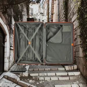 Securitech by Delsey Slash Μεγάλη Βαλίτσα Expandable 81x54x34.5/37.5cm Μπλε