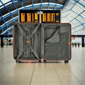 Securitech by Delsey Slash 69x50x30,5/33,5cm Μαύρο