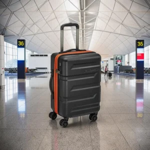 Securitech by Delsey Slash 55x35x23/25cm Μαύρη