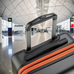 Securitech by Delsey Slash 55x35x23/25cm Μαύρη
