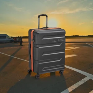Securitech by Delsey Slash Σετ 3 Βαλίτσες 81-69-55cm Μαύρο