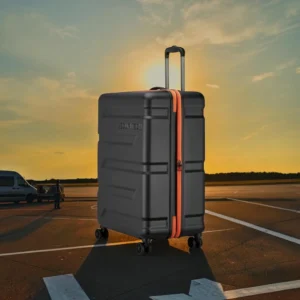 Securitech by Delsey Slash Σετ 3 Βαλίτσες 81-69-55cm Μαύρο