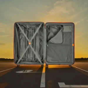 Securitech by Delsey Slash Σετ 3 Βαλίτσες 81-69-55cm Μαύρο