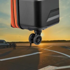 Securitech by Delsey Slash Σετ 3 Βαλίτσες 81-69-55cm Μαύρο