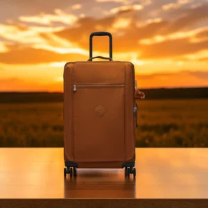 Kipling Jet M Βαλίτσα Μεγάλη 72x42x30cm Καφέ