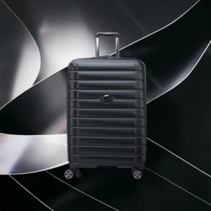 Delsey Shadow Μεγάλη Βαλίτσα 75cm Expandable Μαύρο