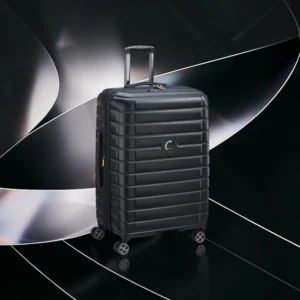 Delsey Shadow Μεγάλη Βαλίτσα 75cm Expandable Μαύρο