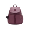 Kipling City Pocket S Σακίδιο Πλάτης 12L Μπορντό