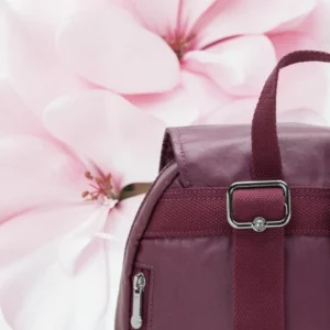 Kipling City Pocket S Σακίδιο Πλάτης 12L Μπορντό
