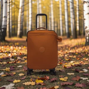 Kipling Spontaneous S Βαλίτσα Καμπίνας 53cm Καφέ