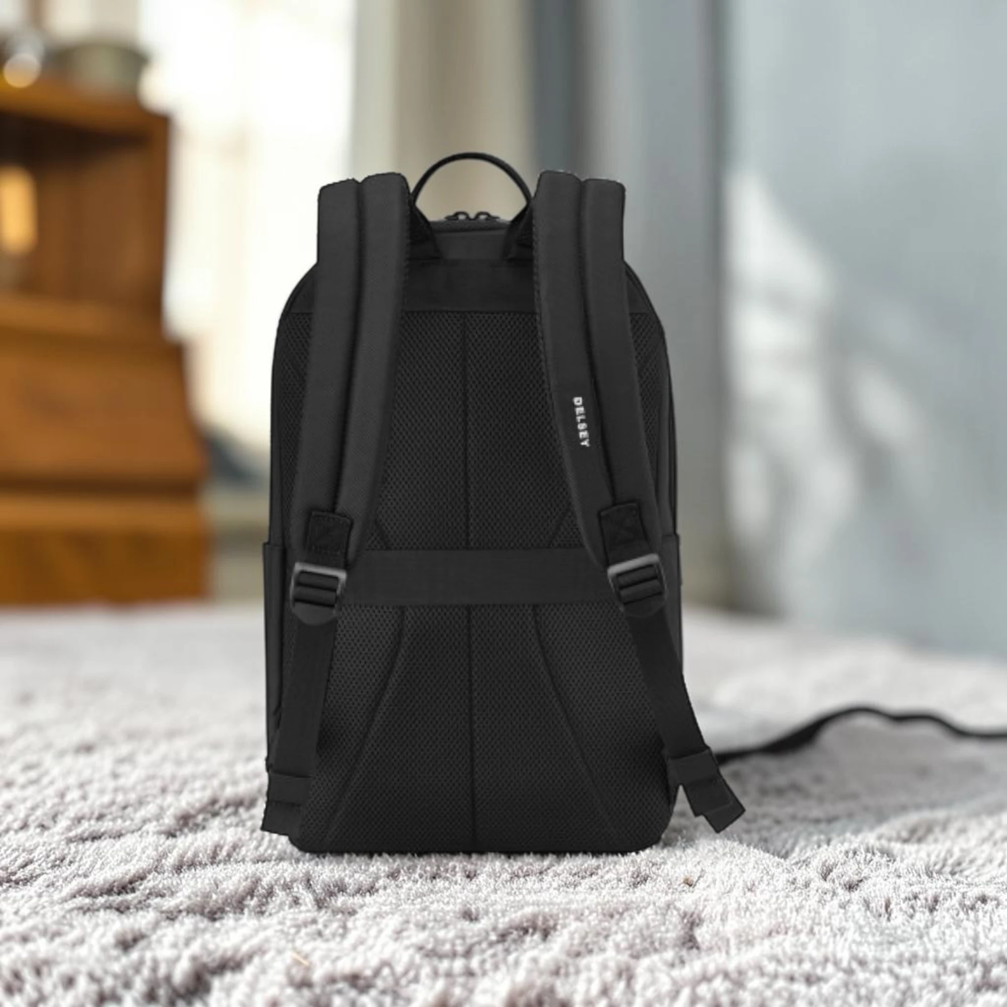Delsey Element 2.0 Σακίδιο Laptop 15.6″ 17L Μαύρο